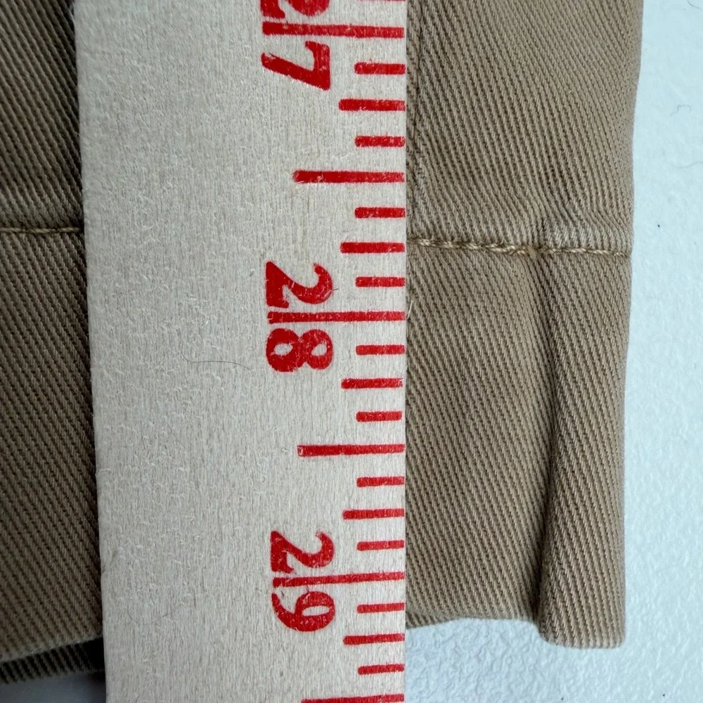 Polo Ralph Lauren Preston Pant Men 40x29 Khaki Tan Chino Twill Cotton Trousers